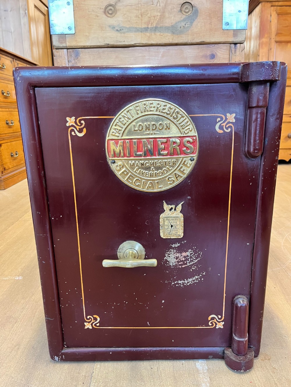 Circa 1900 Milners Safe