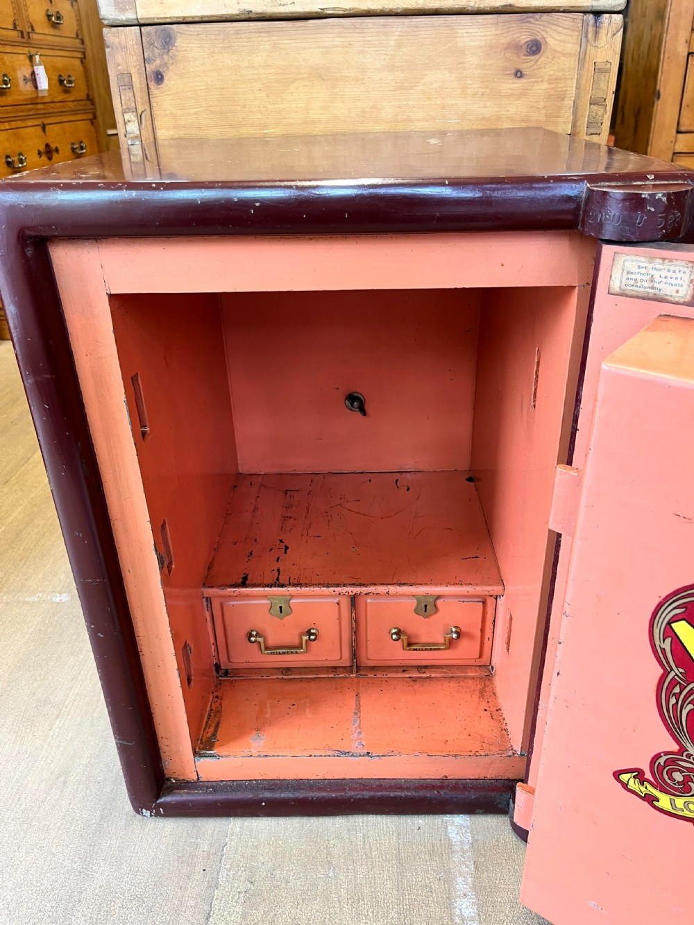 Circa 1900 Milners Safe View XV