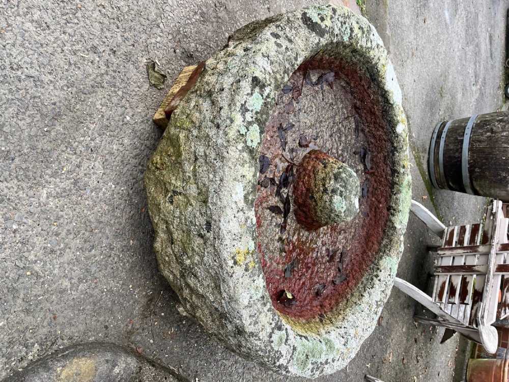 circa 1900 Cornish Granite Circular Trough View III