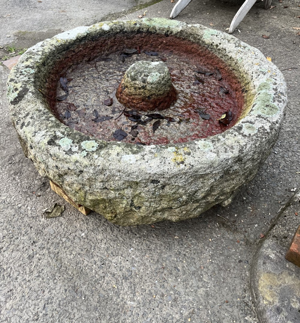 circa 1900 Cornish Granite Circular Trough View VI