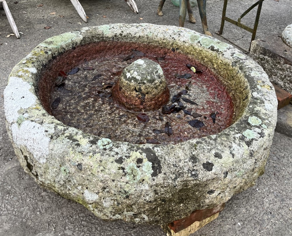circa 1900 Cornish Granite Circular Trough View VII