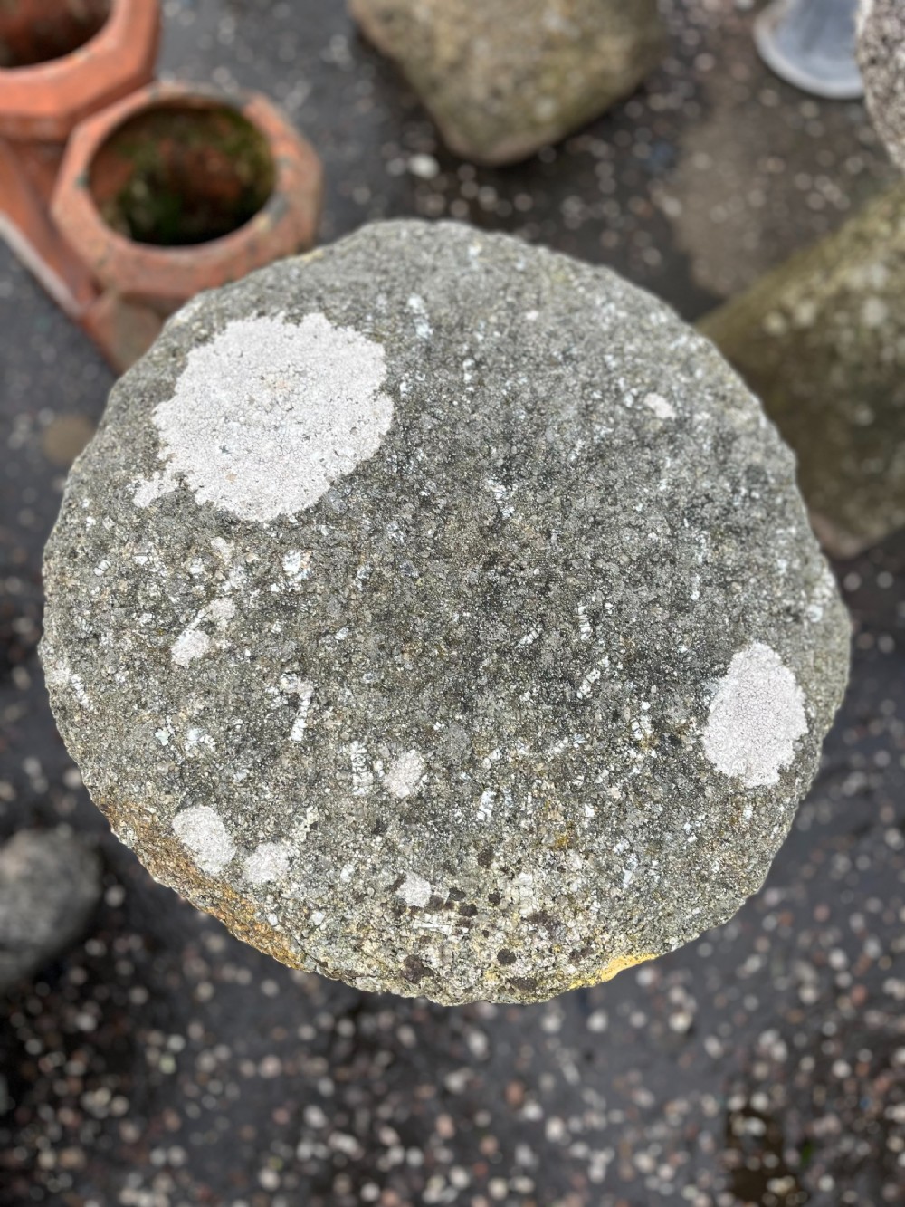 circa 1800 Cornish Granite Staddle Stone View VI