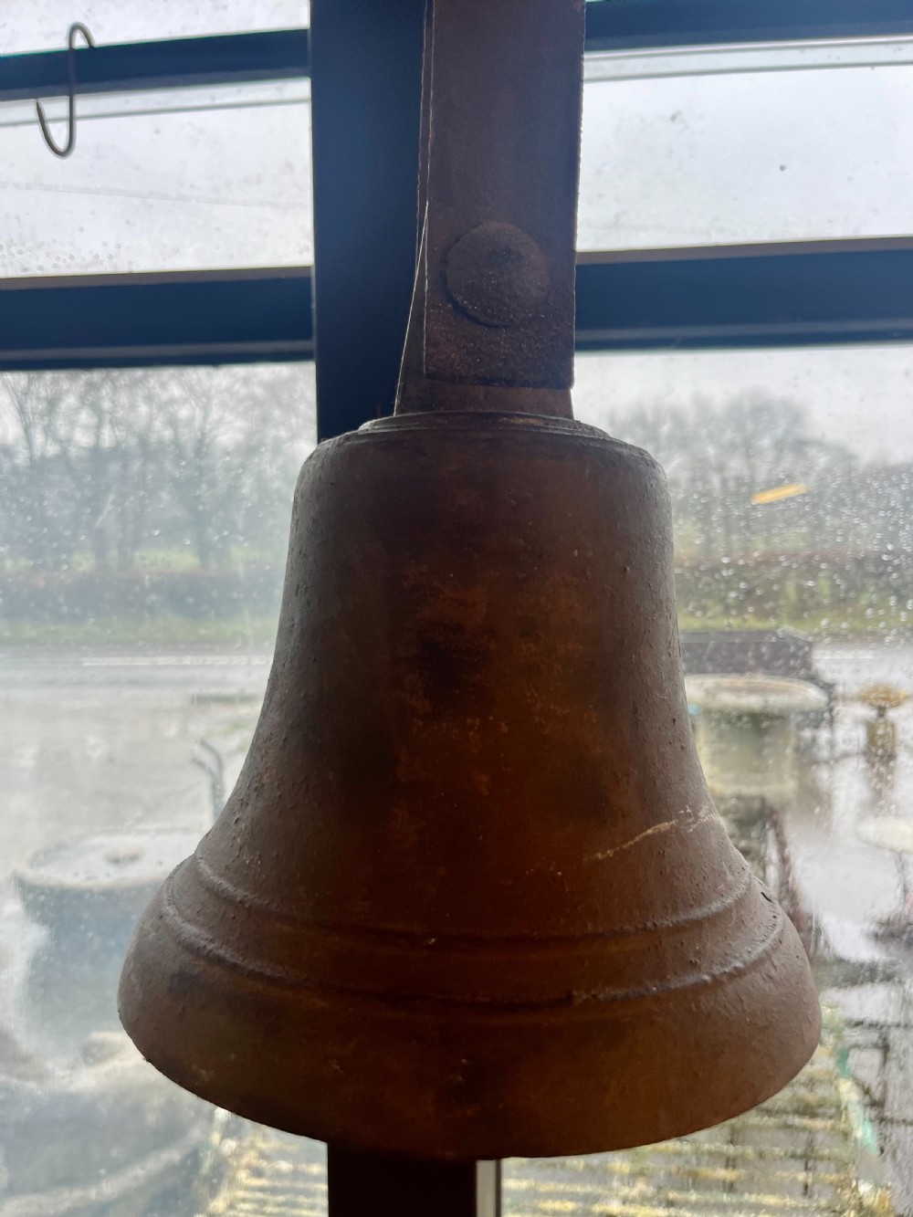 Victorian Bronze School Bell View V