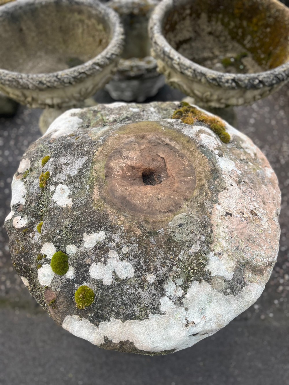 Large 19th Century Cotswold Stone Staddle Stone View III