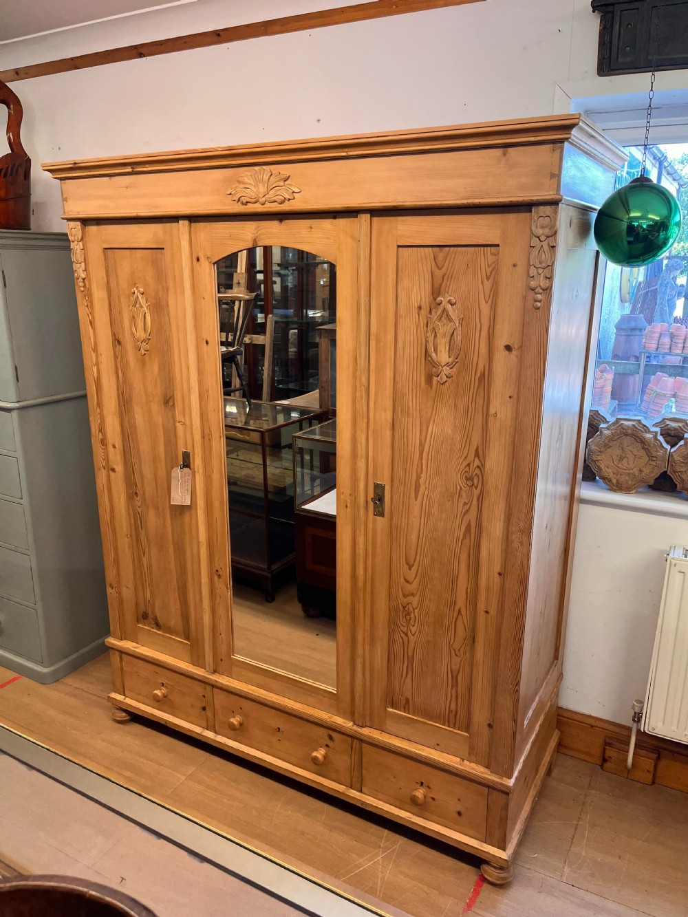 19th Century East European Knockdown Wardrobe  View II