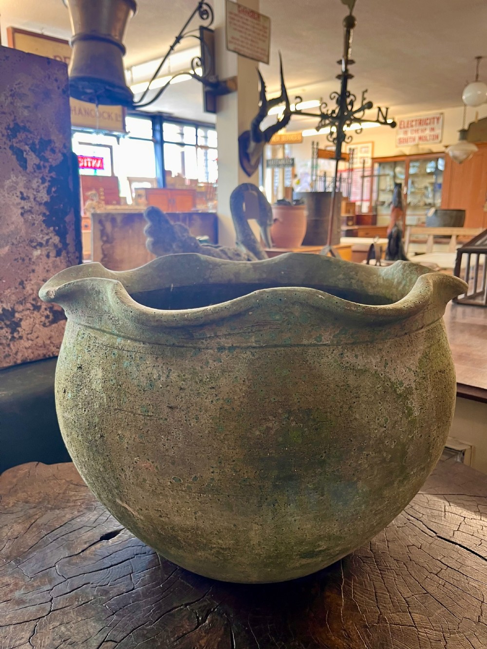 circa 1900 Terracotta Pot  View II