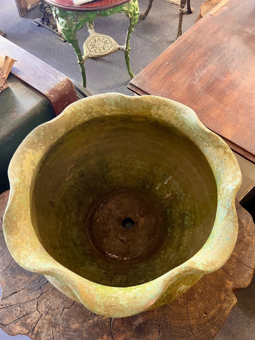 circa 1900 Terracotta Pot  View IV