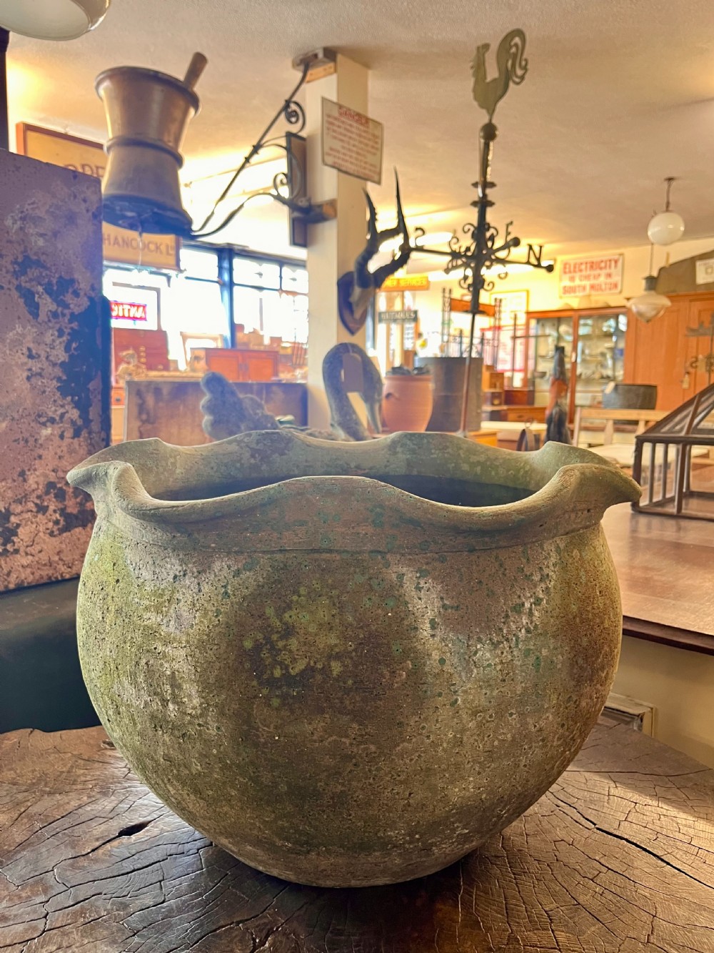 circa 1900 Terracotta Pot  View VI