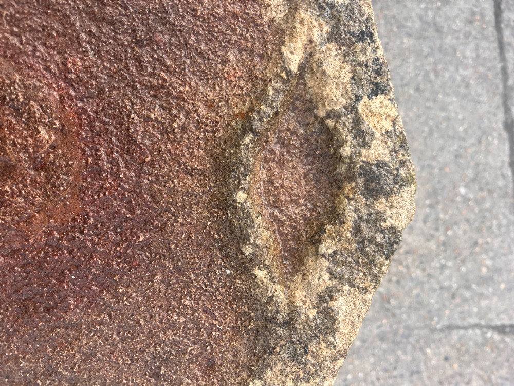 19th Century Carved Stone Bird Bath View IV