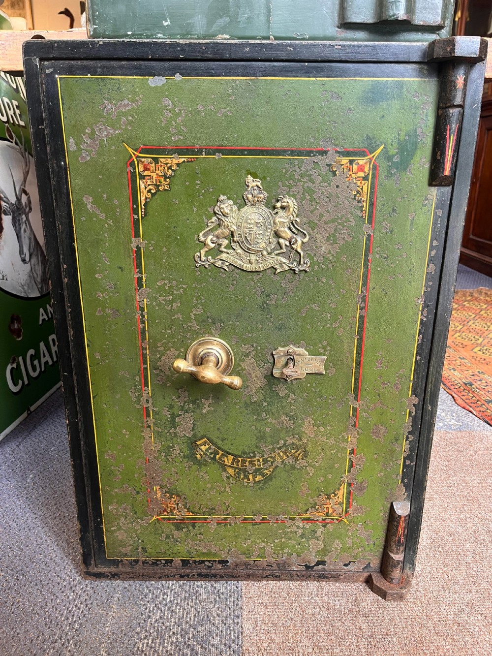 Victorian Safe with Key