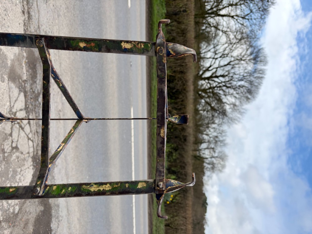 Victorian Wrought Iron 8 Tier Pot/ Pan Stand  View V