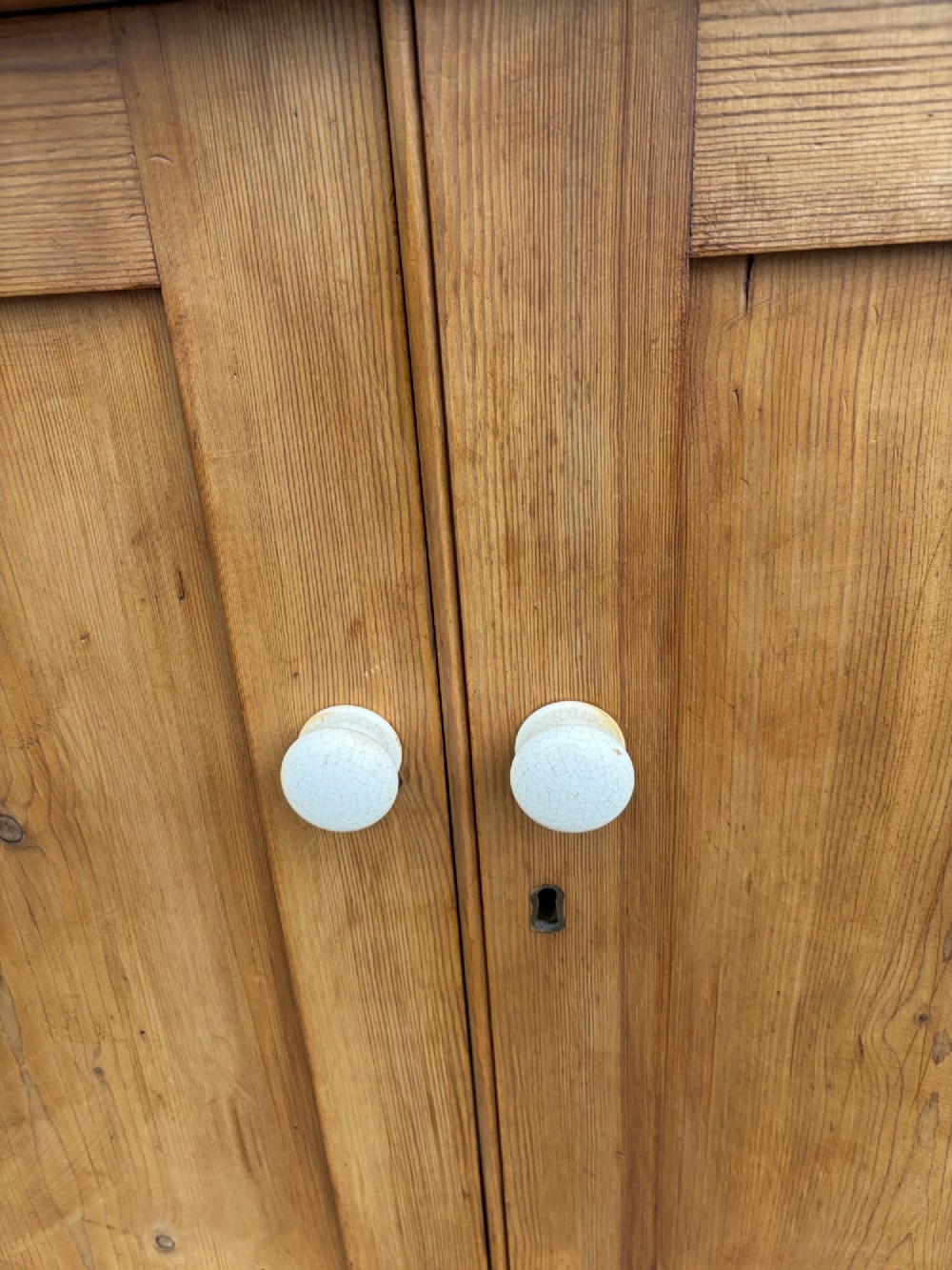 Victorian Pine 2 Door Cupboard View VII