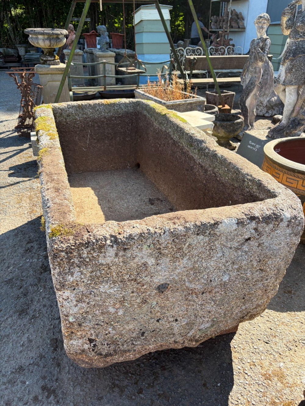 Large 18th Century Cornish Granite Trough 4ft 10