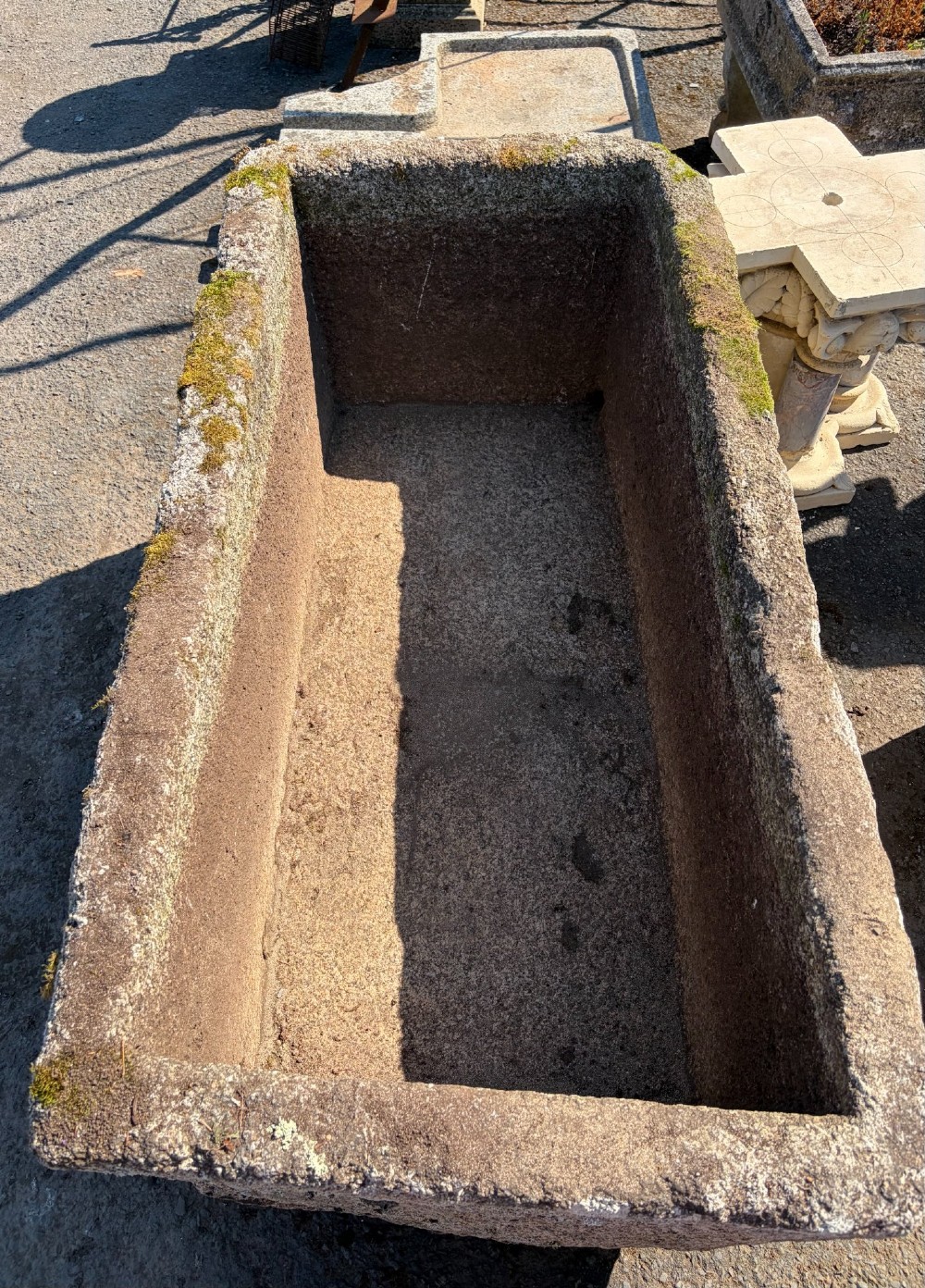 Large 18th Century Cornish Granite Trough 4ft 10