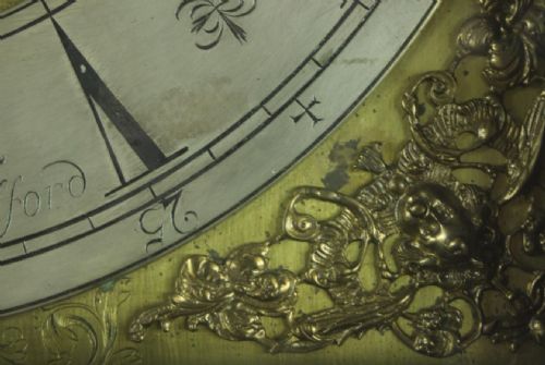 A LATE 17TH CENTURY WALNUT CASED LONGCASE CLOCK BY JOHN ALYWARD - ADDITIONAL PHOTO 6