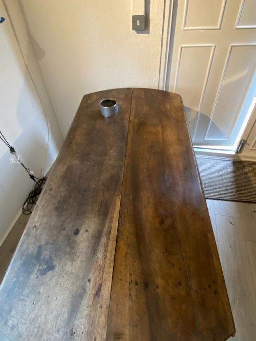 PROVINCIAL FRENCH WALNUT TABLE MID 19TH CENTURY - ADDITIONAL PHOTO 3