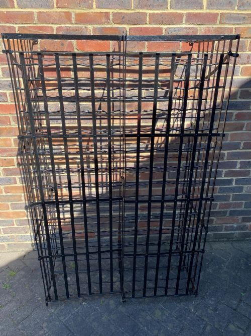 antique french wine rack 380 bottle capacity - CATEGORY: ANTIQUE MISCELLANEOUS - DATED EDWARDIAN