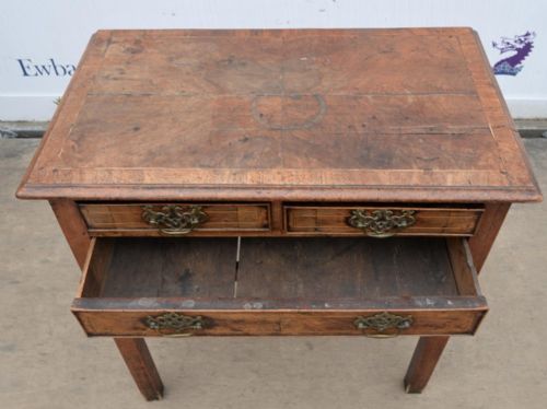 GEORGIAN WALNUT LOWBOY 1740 1770 - ADDITIONAL PHOTO 2