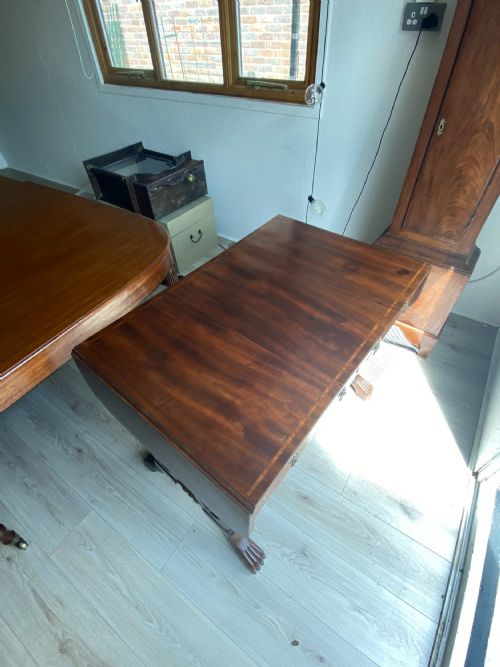 SMALL USABLE REGENCY MAHOGANY SOFA TABLE CIRCA 18001820 - ADDITIONAL PHOTO 5