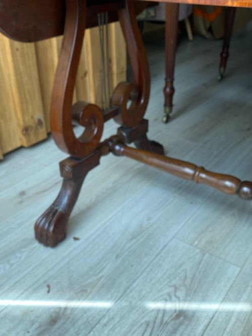 SMALL USABLE REGENCY MAHOGANY SOFA TABLE CIRCA 18001820 - ADDITIONAL PHOTO 7