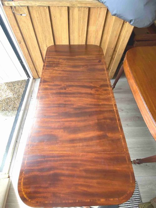 SMALL USABLE REGENCY MAHOGANY SOFA TABLE CIRCA 18001820 - ADDITIONAL PHOTO 10