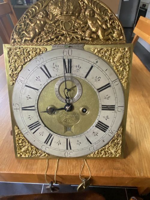 LONGCASE CLOCK BY THOMAS CARTWRIGHT CLOCKMAKER TO QUEEN ANNE GEORGE I - ADDITIONAL PHOTO 1