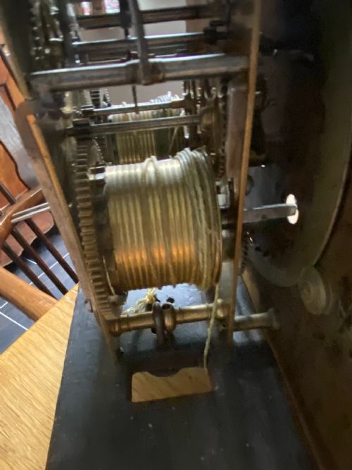 LONGCASE CLOCK BY THOMAS CARTWRIGHT CLOCKMAKER TO QUEEN ANNE GEORGE I - ADDITIONAL PHOTO 5