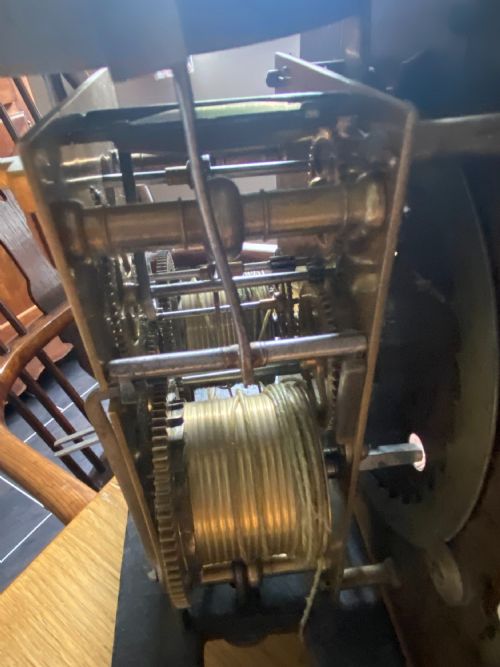 LONGCASE CLOCK BY THOMAS CARTWRIGHT CLOCKMAKER TO QUEEN ANNE GEORGE I - ADDITIONAL PHOTO 6