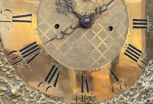 LONGCASE CLOCK BY JAMES BARTON OF PRESCOTT CIRCA1750 1770 - ADDITIONAL PHOTO 3