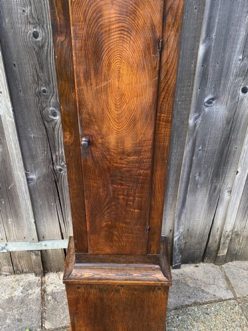 OAK LONGCASE CLOCK BY STEPHEN WILMSHURST WORKING FROM 16941735 - ADDITIONAL PHOTO 1