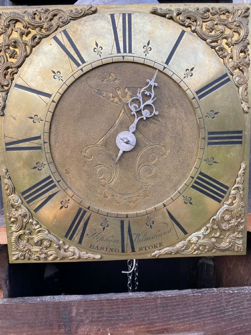 OAK LONGCASE CLOCK BY STEPHEN WILMSHURST WORKING FROM 16941735 - ADDITIONAL PHOTO 3