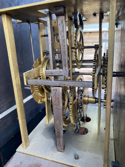 OAK LONGCASE CLOCK BY STEPHEN WILMSHURST WORKING FROM 16941735 - ADDITIONAL PHOTO 5