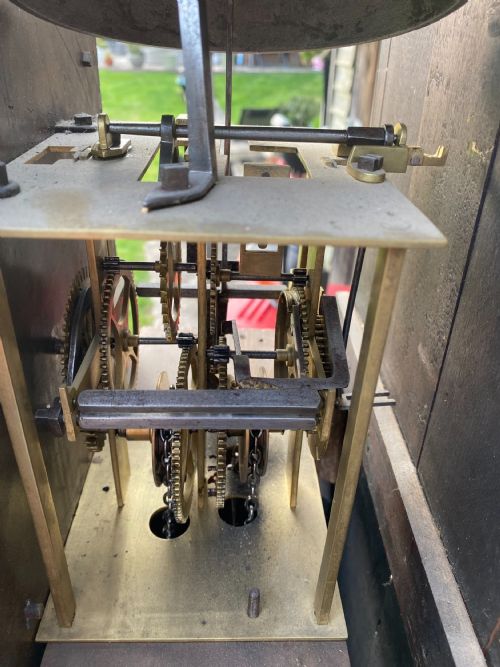 OAK LONGCASE CLOCK BY STEPHEN WILMSHURST WORKING FROM 16941735 - ADDITIONAL PHOTO 7