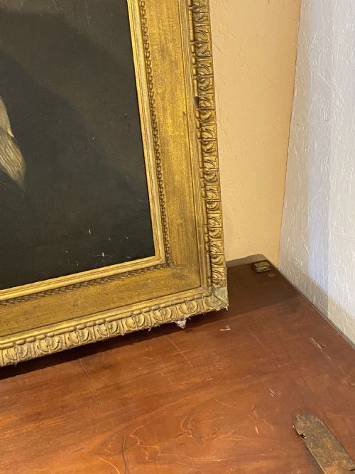 LARGE EARLY 19TH CENTURY PORTRAIT OF A GENTLEMAN ENGLISH SCHOOL OIL ON CANVAS - ADDITIONAL PHOTO 6
