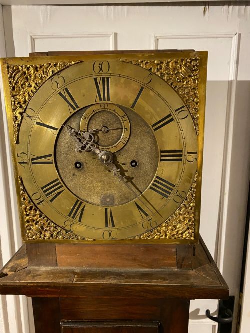 SUPERB MID 18TH CENTURY WALNUT LONGCASE CLOCK CIRCA174050 - ADDITIONAL PHOTO 5