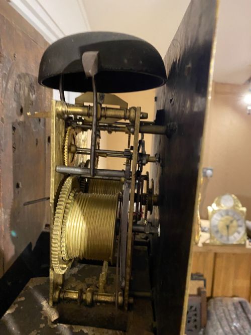SUPERB MID 18TH CENTURY WALNUT LONGCASE CLOCK CIRCA174050 - ADDITIONAL PHOTO 3