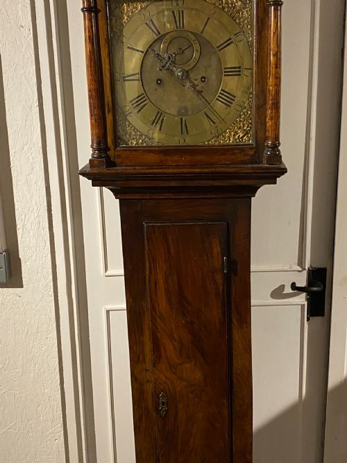 SUPERB MID 18TH CENTURY WALNUT LONGCASE CLOCK CIRCA174050 - ADDITIONAL PHOTO 7