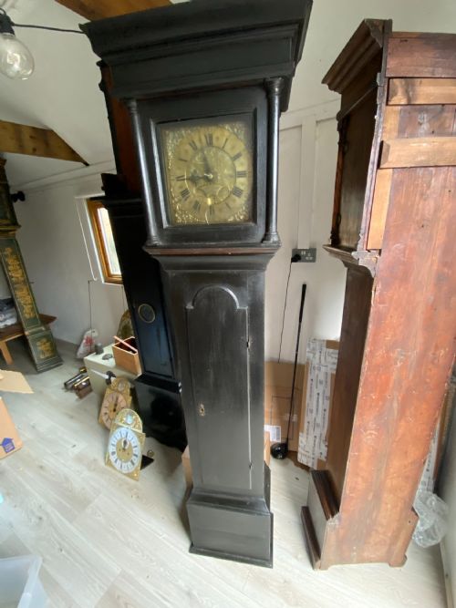 GEORGE II OAK LONGCASE CLOCK BY JOHN FROST CHICHESTER CIRC 1740 - ADDITIONAL PHOTO 1