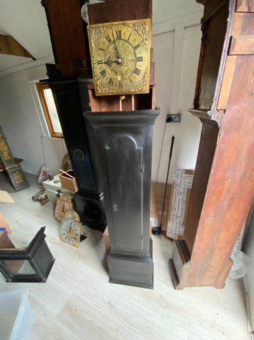GEORGE II OAK LONGCASE CLOCK BY JOHN FROST CHICHESTER CIRC 1740 - ADDITIONAL PHOTO 8