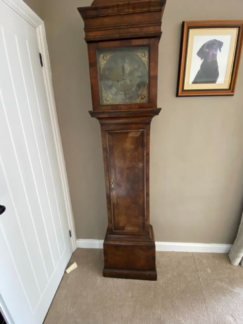 A GEORGE II WALNUT LONGCASE CLOCK WITH EIGHTDAY MOVEMENT BY JOHN STOKES OF BEWDLEY LONG CASE - ADDITIONAL PHOTO 10