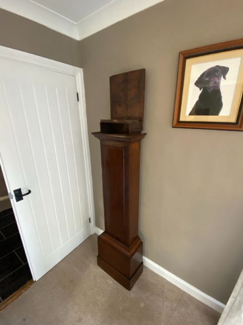 COUNTRY OAK CASED LONGCASE CLOCK BY HENRY BAKER 172030 - ADDITIONAL PHOTO 1