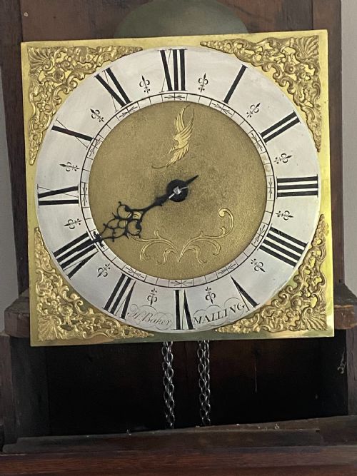 COUNTRY OAK CASED LONGCASE CLOCK BY HENRY BAKER 172030 - ADDITIONAL PHOTO 3