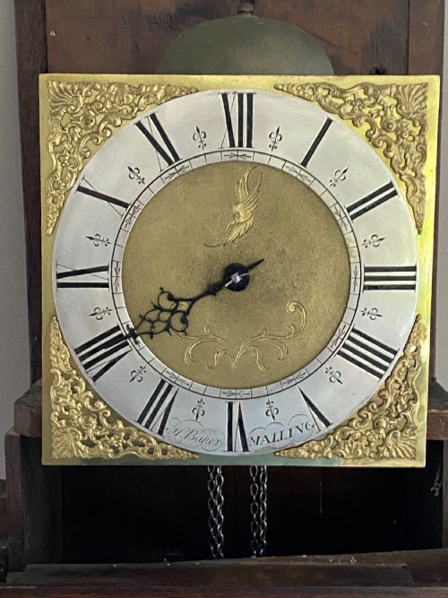 COUNTRY OAK CASED LONGCASE CLOCK BY HENRY BAKER 172030 - ADDITIONAL PHOTO 5