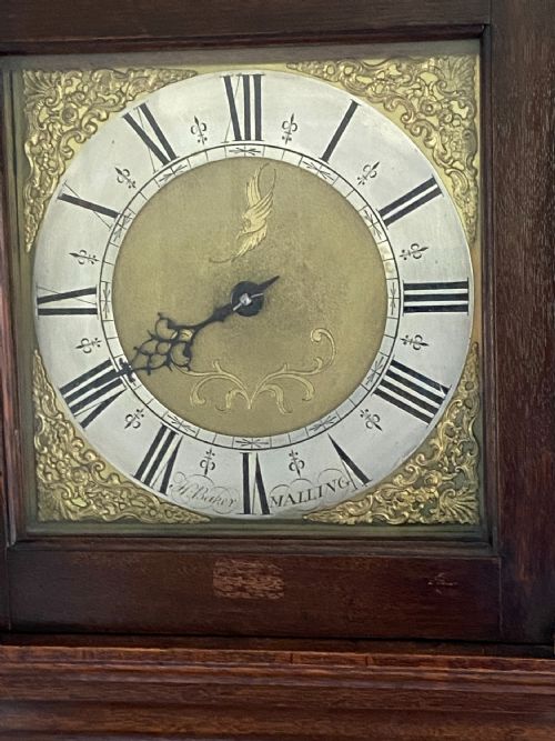 COUNTRY OAK CASED LONGCASE CLOCK BY HENRY BAKER 172030 - ADDITIONAL PHOTO 6