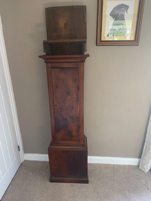 GEORGE III THIRTYHOUR PROVINCIAL FRUITWOOD LONGCASE CLOCK - ADDITIONAL PHOTO 2