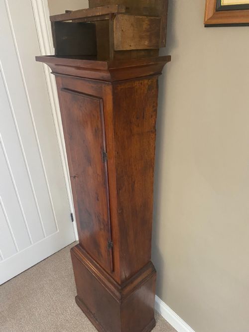 GEORGE III THIRTYHOUR PROVINCIAL FRUITWOOD LONGCASE CLOCK - ADDITIONAL PHOTO 3