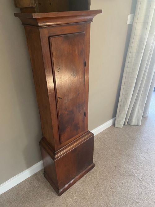 GEORGE III THIRTYHOUR PROVINCIAL FRUITWOOD LONGCASE CLOCK - ADDITIONAL PHOTO 4