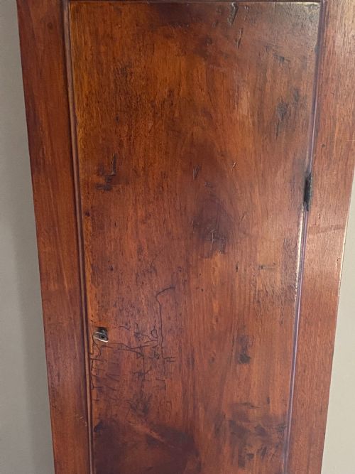 GEORGE III THIRTYHOUR PROVINCIAL FRUITWOOD LONGCASE CLOCK - ADDITIONAL PHOTO 5