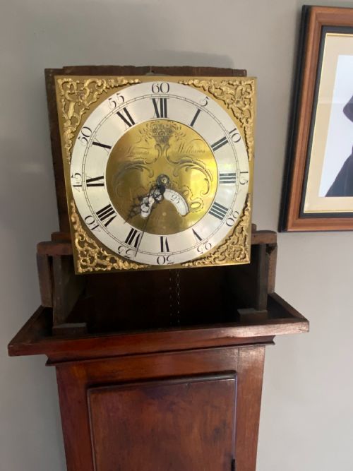 GEORGE III THIRTYHOUR PROVINCIAL FRUITWOOD LONGCASE CLOCK - ADDITIONAL PHOTO 9