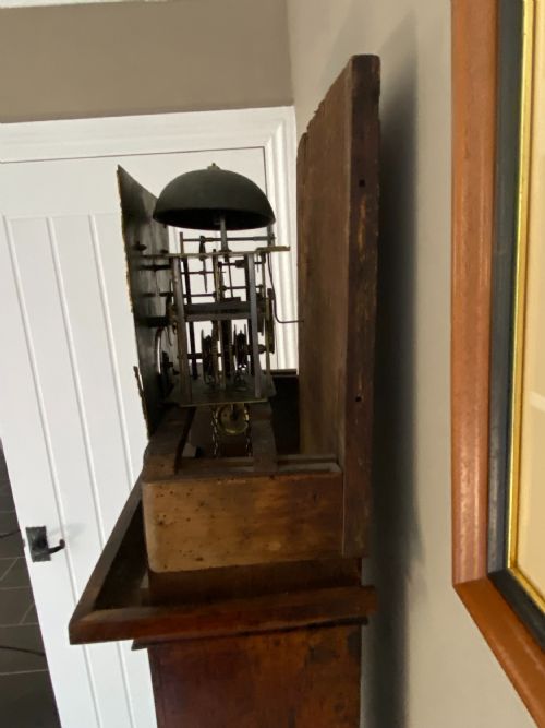 GEORGE III THIRTYHOUR PROVINCIAL FRUITWOOD LONGCASE CLOCK - ADDITIONAL PHOTO 12